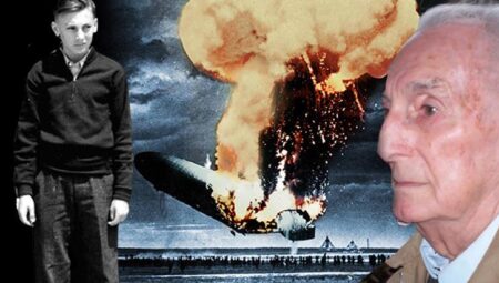 Alevler içinde yere çakılan Hindenburg’dan sağ çıktı! Enkazda bulduğu saatin gizemi