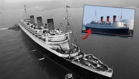 Titanic’ten bile daha güçlüydü! İki rakibi arkadaş eden Queen Mary’nin sonu
