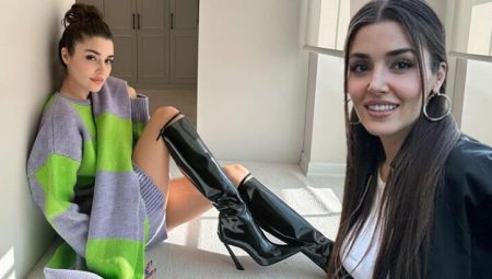 Hande Erçel’in ayakları olay oldu! ‘Ayakkabının devamıdır inşallah’