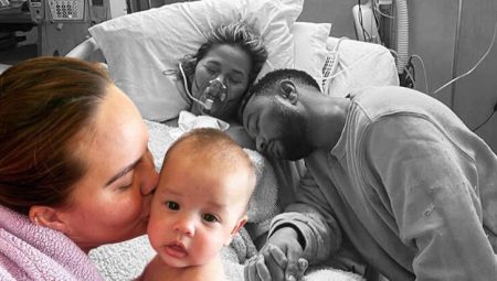 Chrissy Teigen, 3’üncü bebeğinin doğum anını paylaştı
